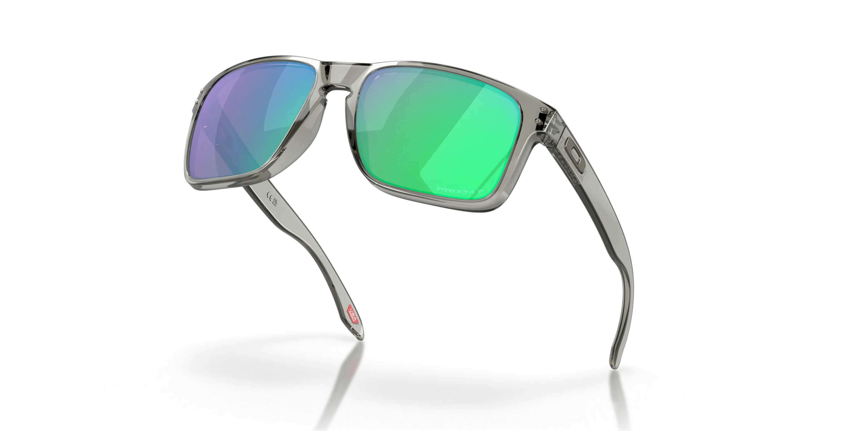 Oakley Holbrook Prizm Jade Polarized Lenses - Grey Ink Frame