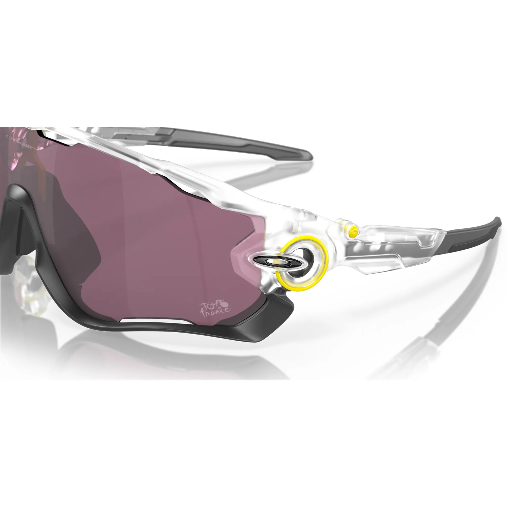 Oakley Jawbreaker Prizm Road Black Matte Clear Frame