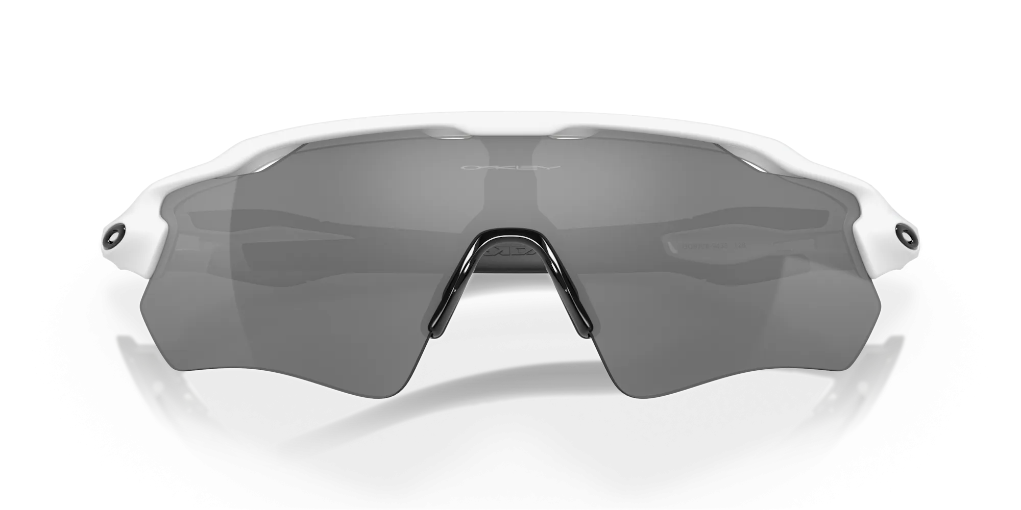 Oakley Radar EV Path Prizm Black Polarized Lenses Polished White Frame