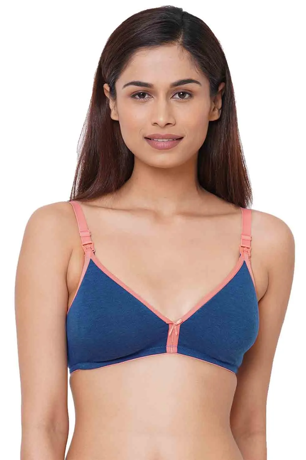 Organic Cotton Antimicrobial Soft Maternity Bra-IMB006A_IMB006B