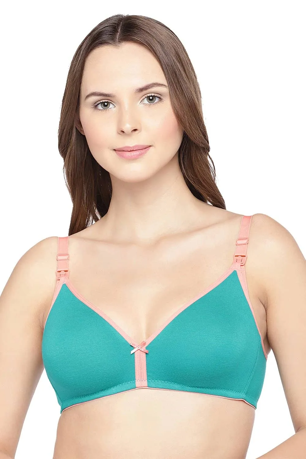 Organic Cotton Antimicrobial Soft Maternity Bra-IMB006A_IMB006B