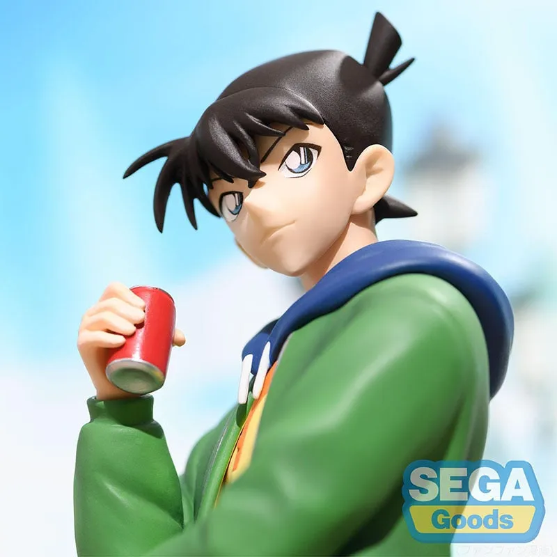 Original SEGA Luminasta Kudou Shinichi Figure Model 22cm -  Japan Anime Detective Conan Figurine Doll - In Stock