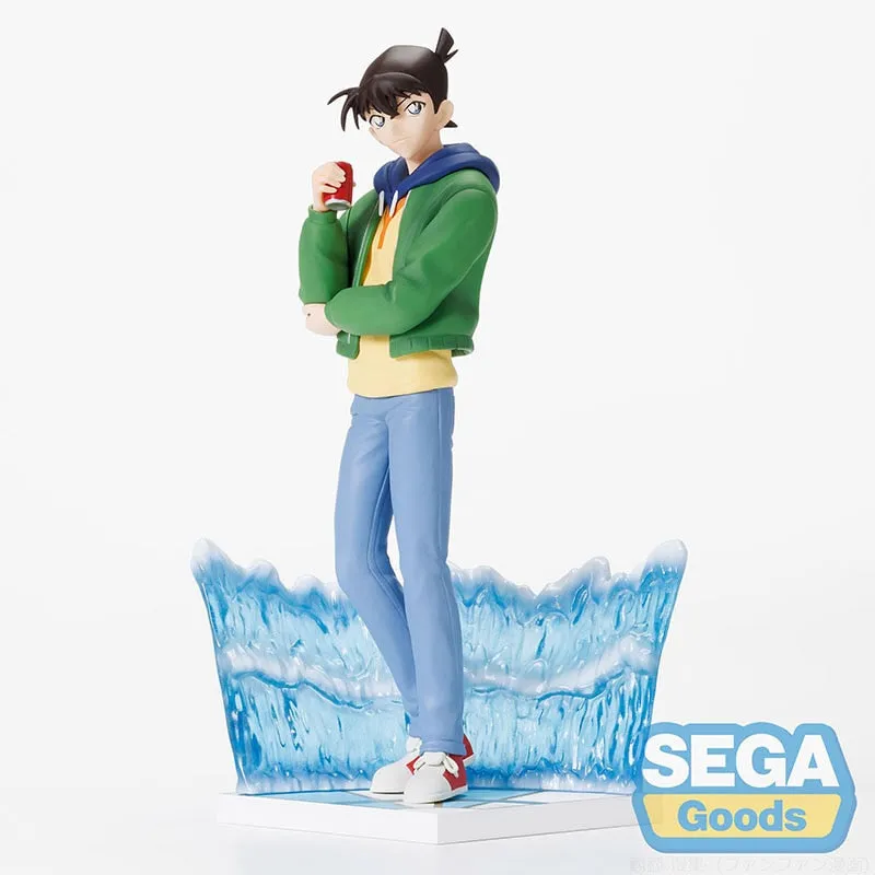 Original SEGA Luminasta Kudou Shinichi Figure Model 22cm -  Japan Anime Detective Conan Figurine Doll - In Stock