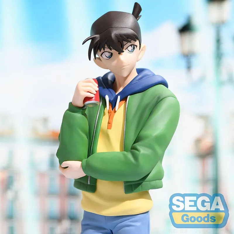 Original SEGA Luminasta Kudou Shinichi Figure Model 22cm -  Japan Anime Detective Conan Figurine Doll - In Stock