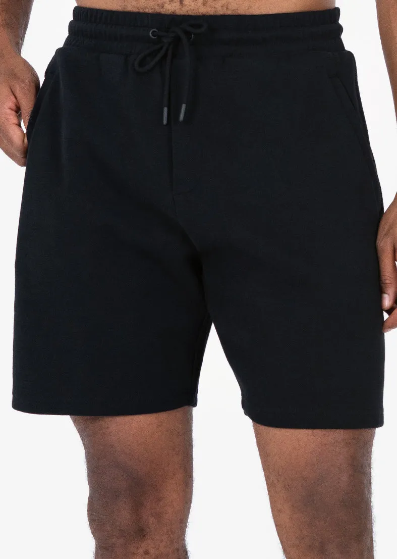 Premium Textured Short Black