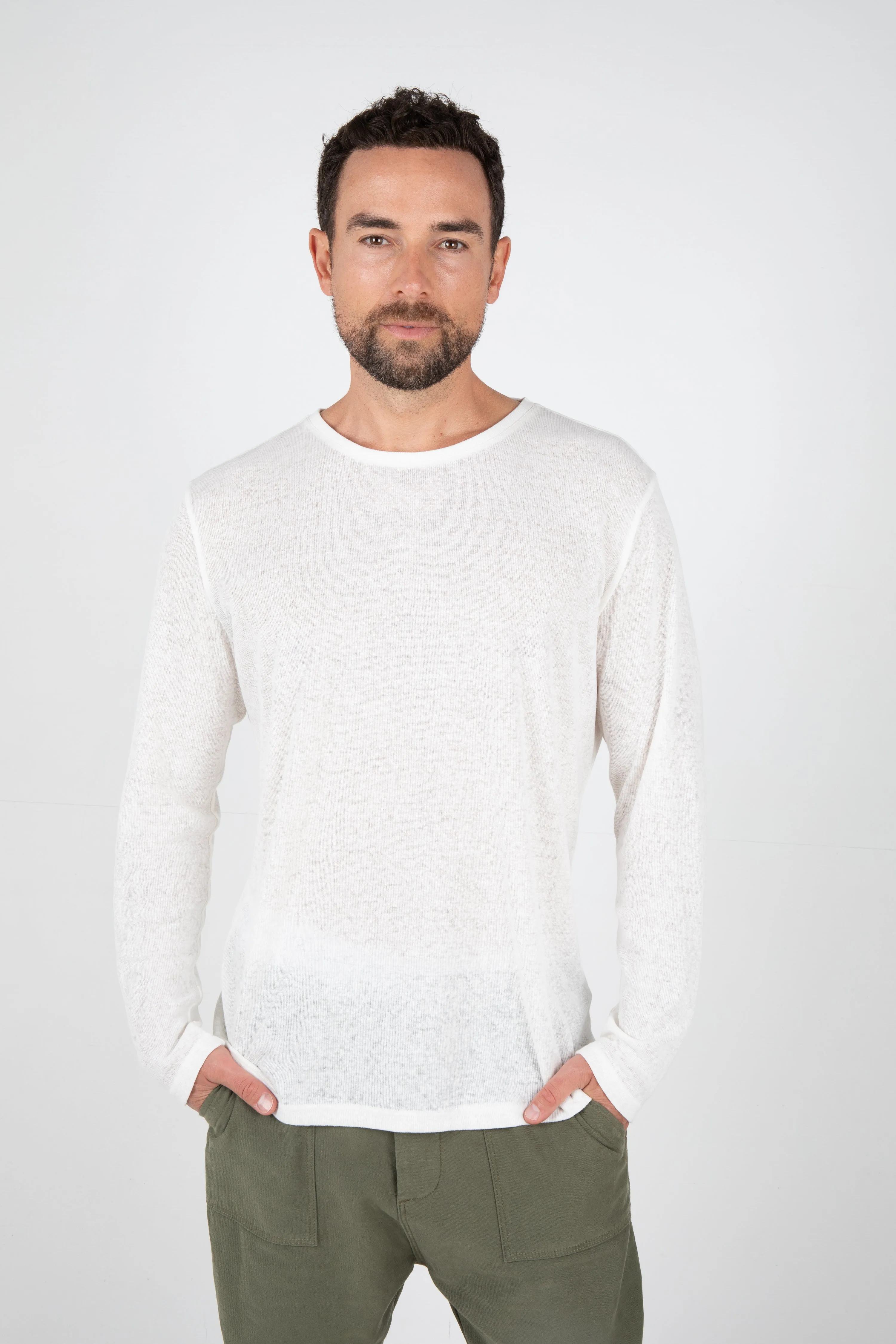 RAES LONG SLEEVE - WHITE