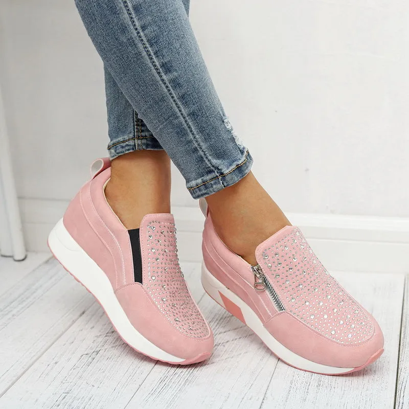 Rhinestone Sneakers