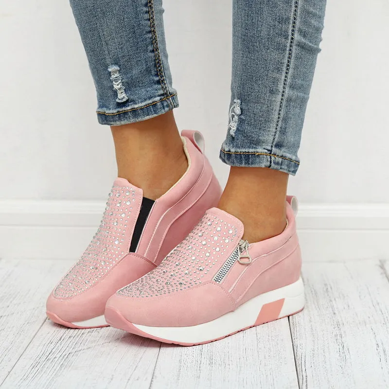 Rhinestone Sneakers