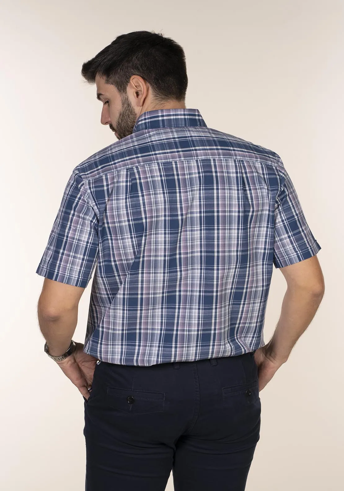 Short Sleeve Check Shirt