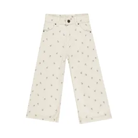 straight leg pant || blue daisy