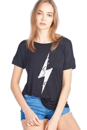 Tesla Lightning Bolt Graphic Tee