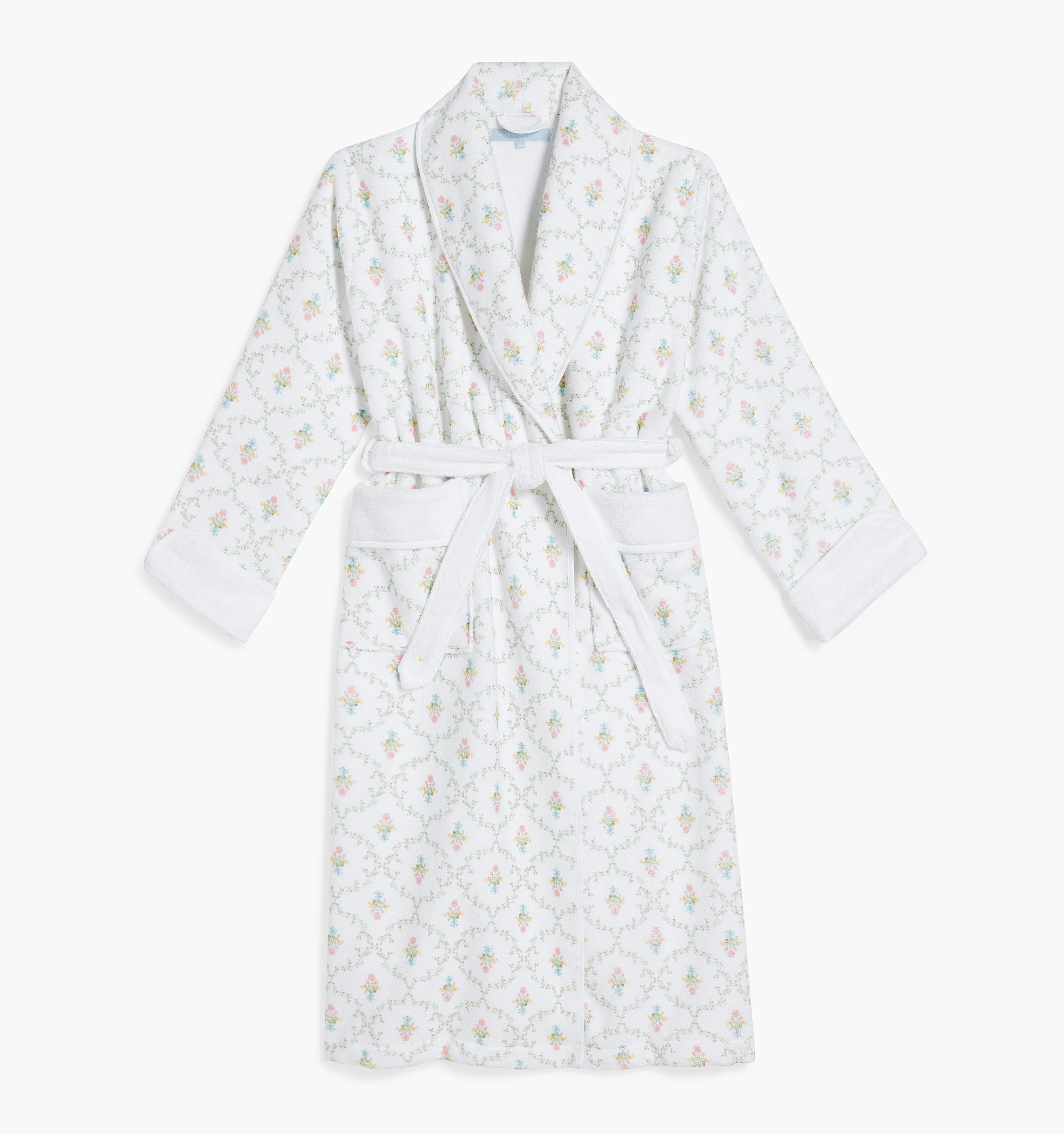 The Hotel Robe - Pastel Trellis