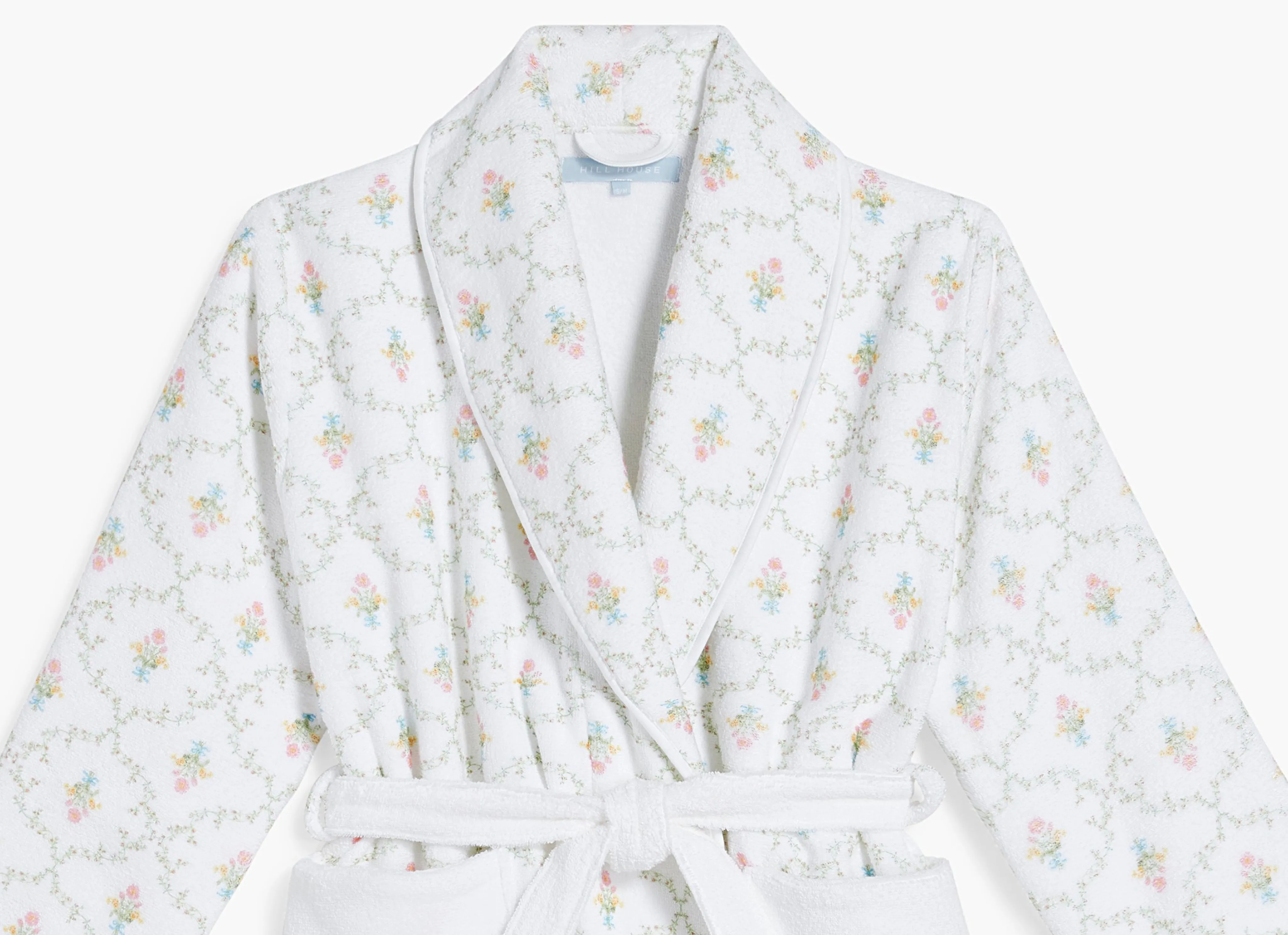 The Hotel Robe - Pastel Trellis