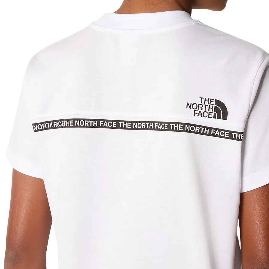 The North Face boys' short sleeve t-shirt in Zumu cotton NF0A877SFN41 white