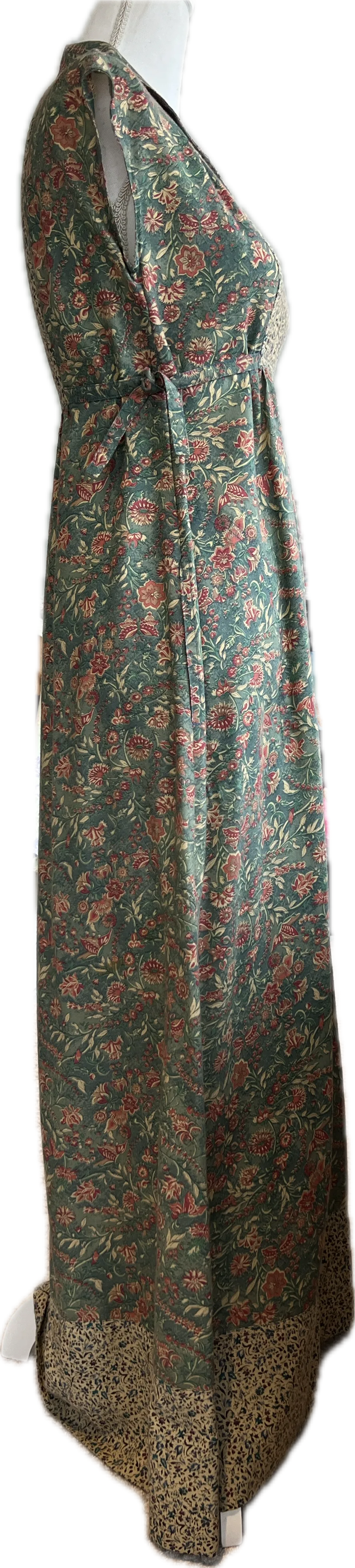 Vintage Dano Liberty House Cap Sleeve Floral Dress, XS/S