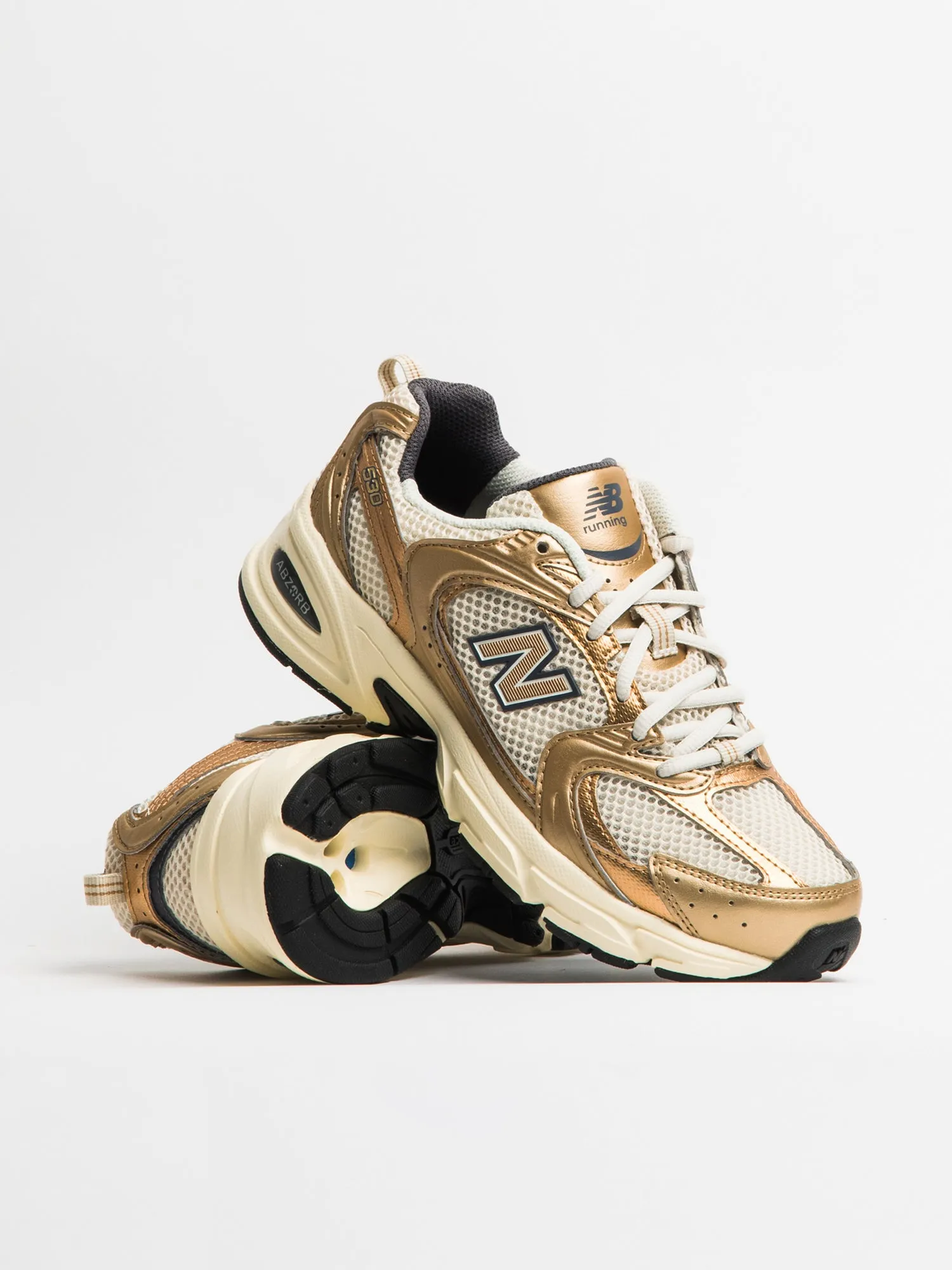 WOMENS NEW BALANCE THE 530 TURTLEDOVE/GOLD