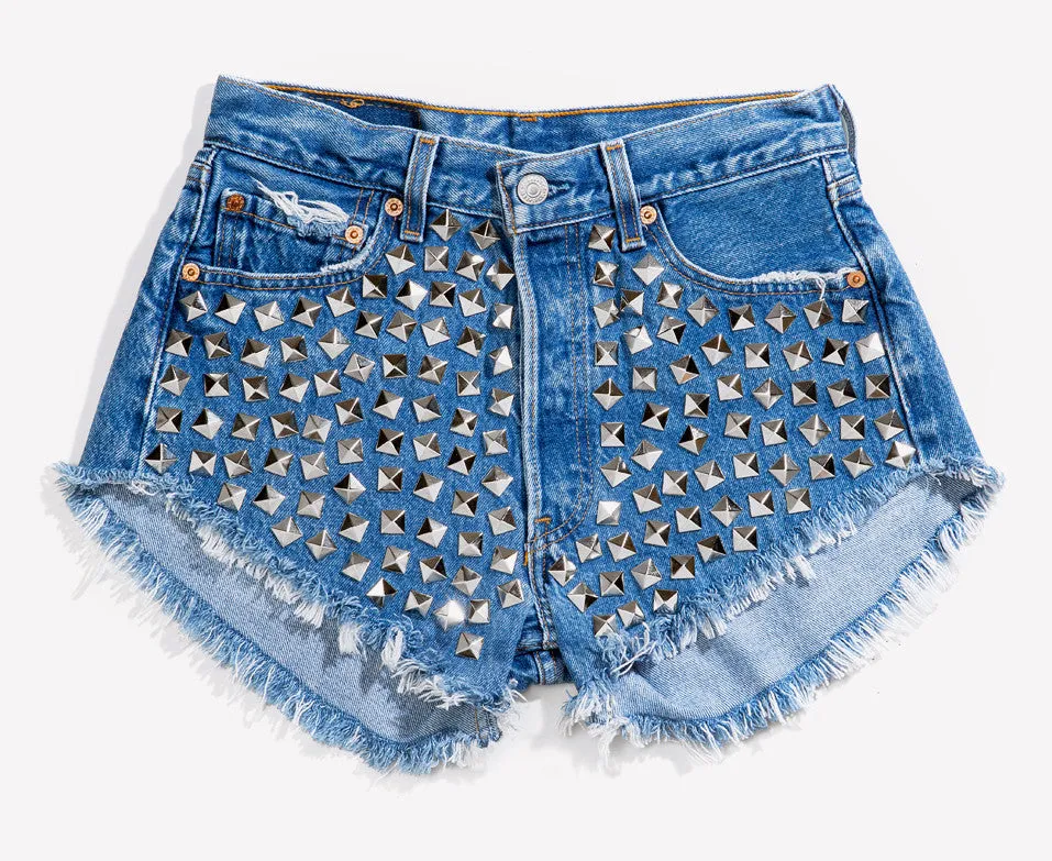 Wunderlust Studded Vintage Shorts