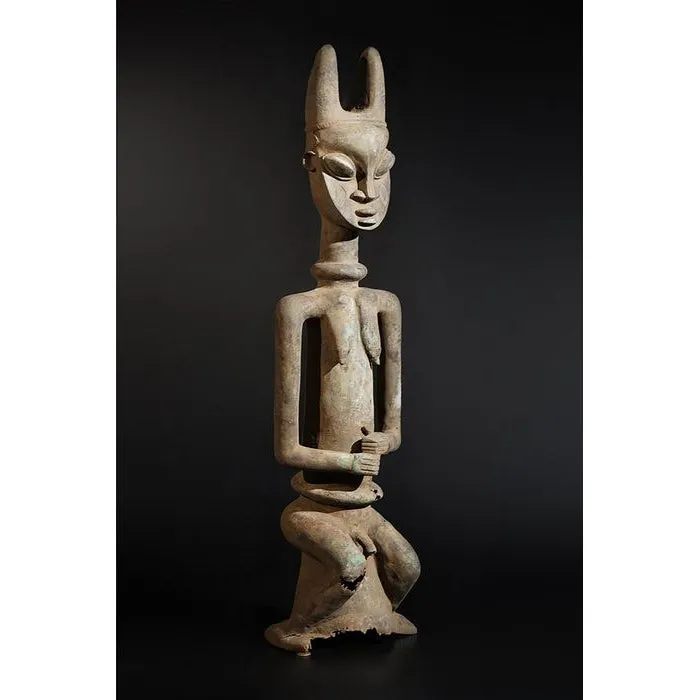 Yoruba Ogboni Shrine Figures PAIR, Nigeria #778