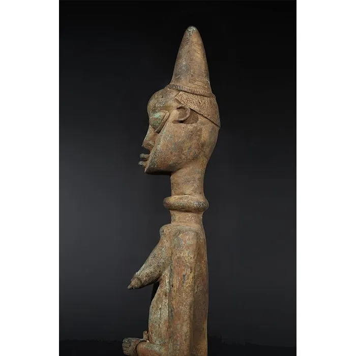 Yoruba Ogboni Shrine Figures PAIR, Nigeria #778