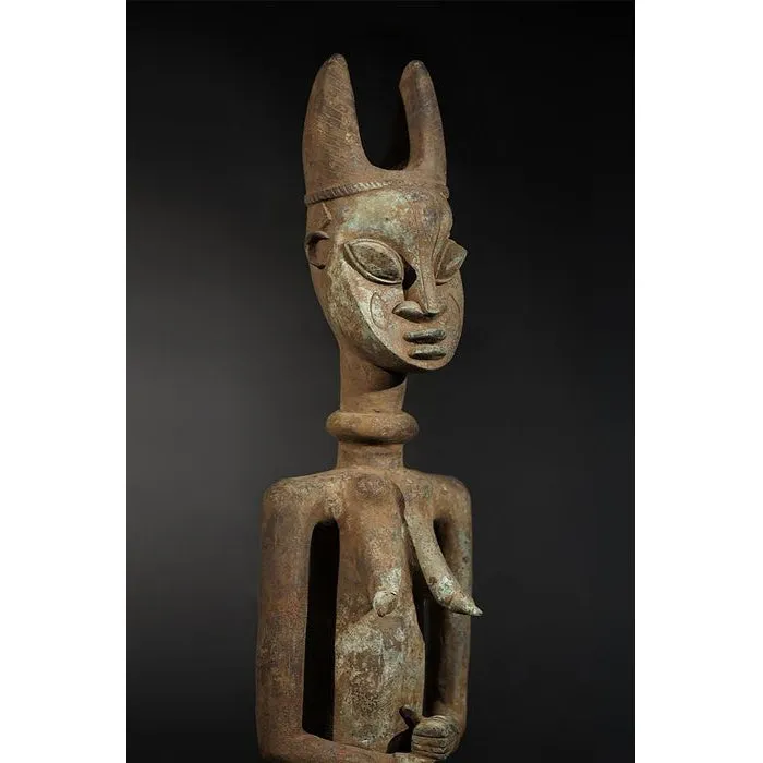 Yoruba Ogboni Shrine Figures PAIR, Nigeria #778