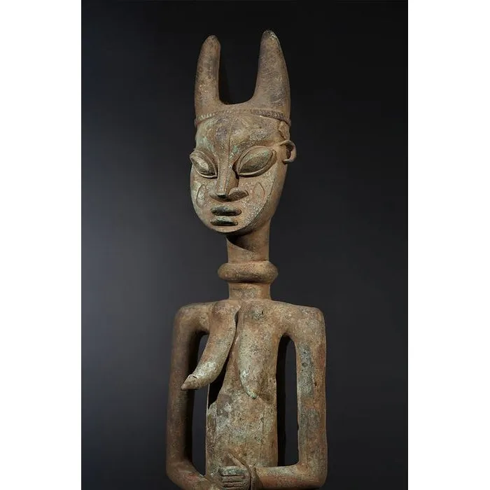 Yoruba Ogboni Shrine Figures PAIR, Nigeria #778