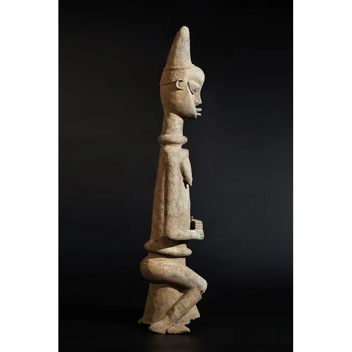 Yoruba Ogboni Shrine Figures PAIR, Nigeria #778