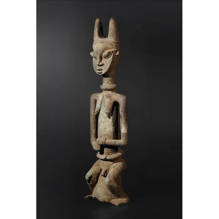 Yoruba Ogboni Shrine Figures PAIR, Nigeria #778