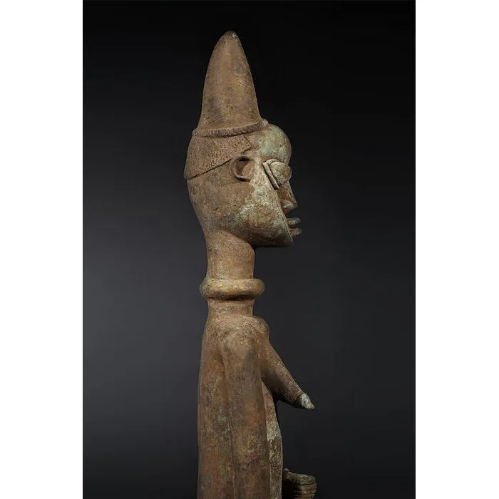 Yoruba Ogboni Shrine Figures PAIR, Nigeria #778