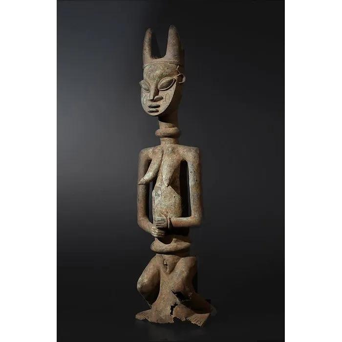 Yoruba Ogboni Shrine Figures PAIR, Nigeria #778