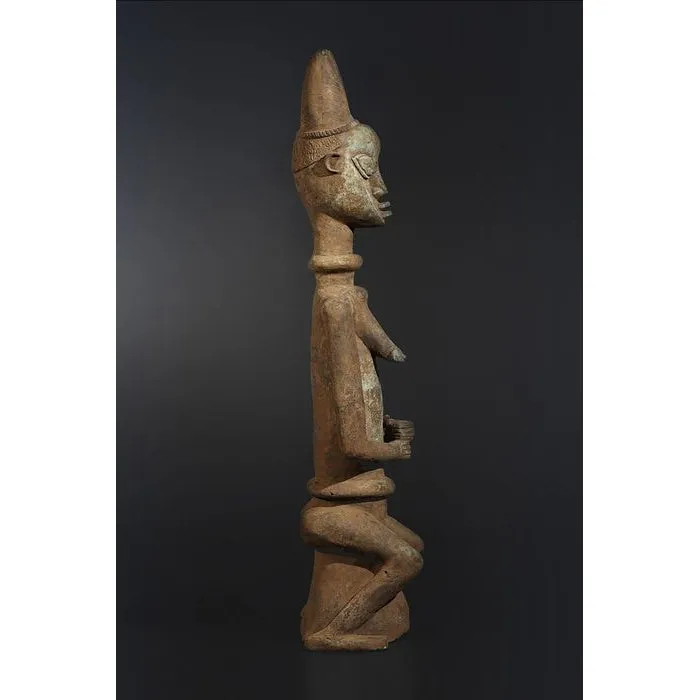 Yoruba Ogboni Shrine Figures PAIR, Nigeria #778